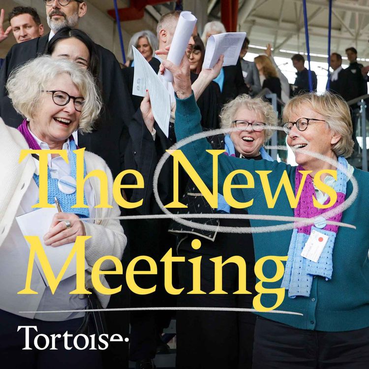 cover art for News Meeting: Swiss women win landmark climate case and Zeinab Badawi on a year of war in Sudan