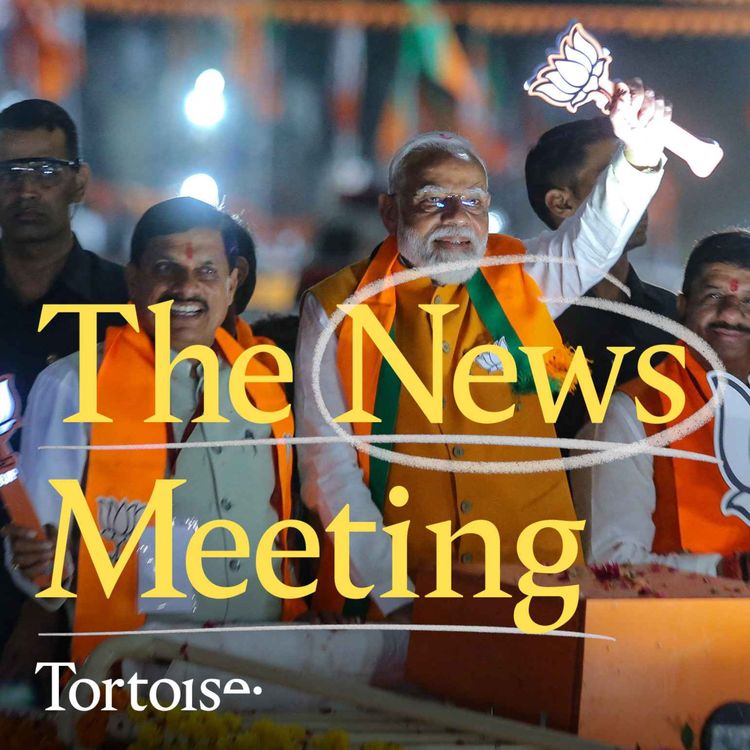 cover art for The News Meeting: India’s election and why pupils in England are facing their worst exam results in decades