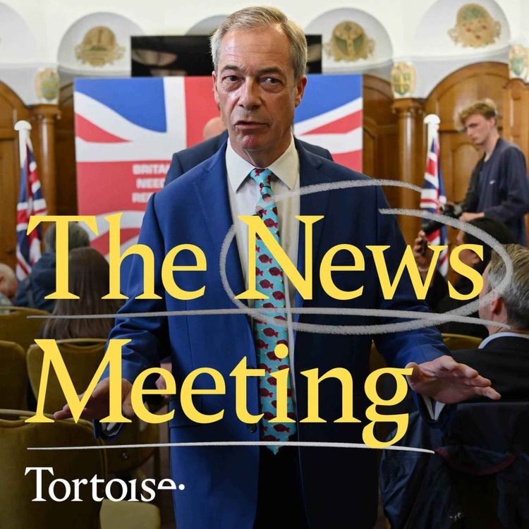 cover art for News Meeting: What Farage wants and Barclays faces anti-Israel protests
