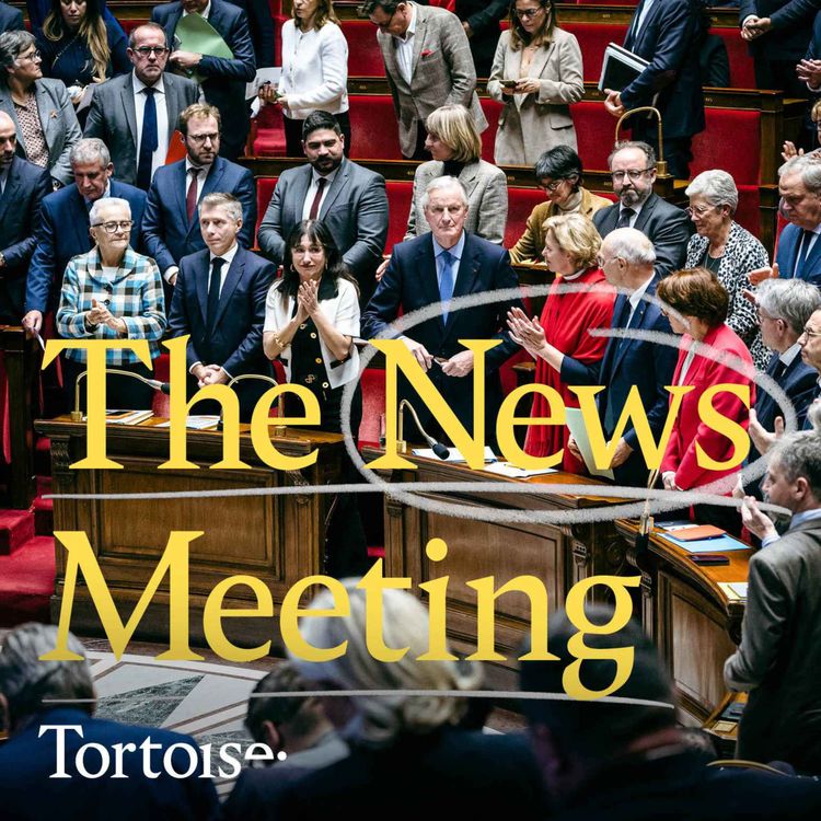 cover art for The News Meeting: France’s political turmoil and will Musk fund Farage