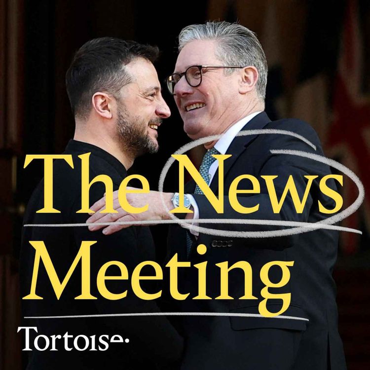 cover art for Trump ambushes Zelensky and Starmer takes the lead