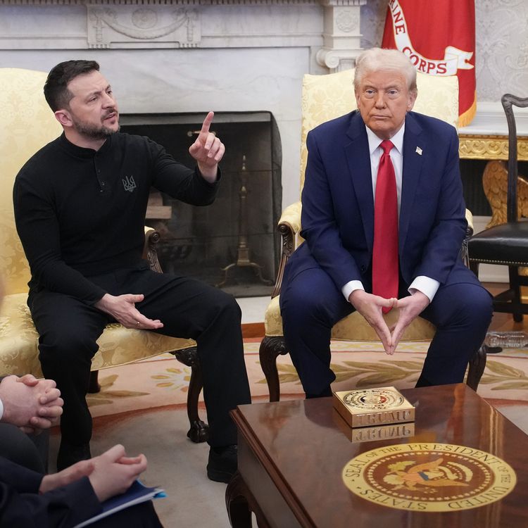 cover art for Can Zelensky and European leaders get President Trump back on Ukraine’s side? 