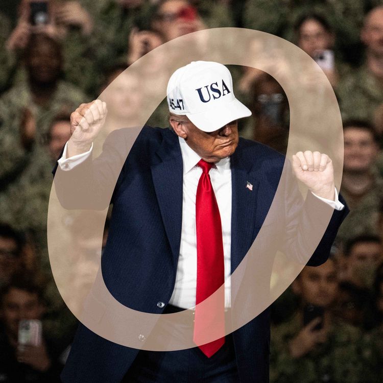 cover art for Donald Trump’s second term one year on