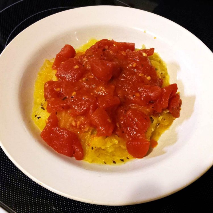cover art for Spaghetti Squash with Fresh Marinara