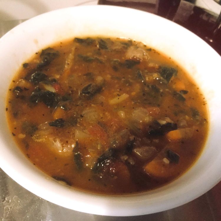 cover art for Sausage and Vegetable Soup