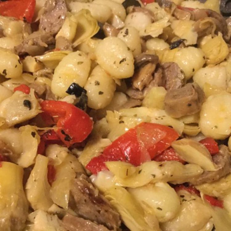 cover art for Pasta with Sausage and Vegetables