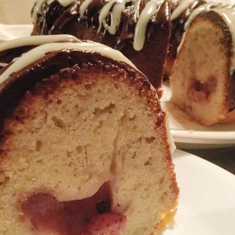 cover art for Banana Split Bundt Cake
