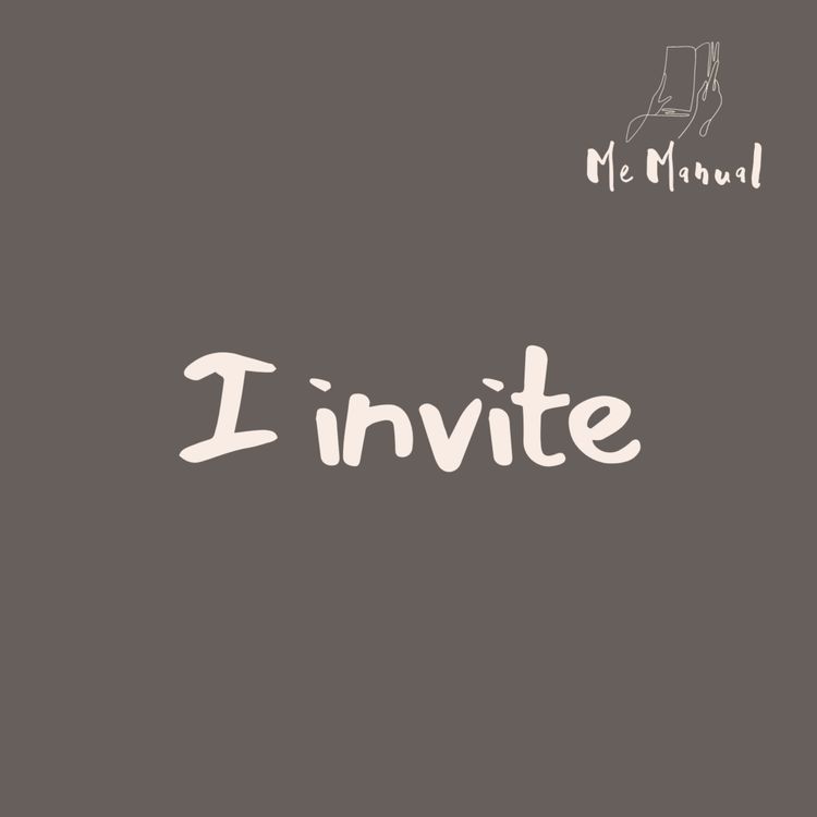 cover art for I invite
