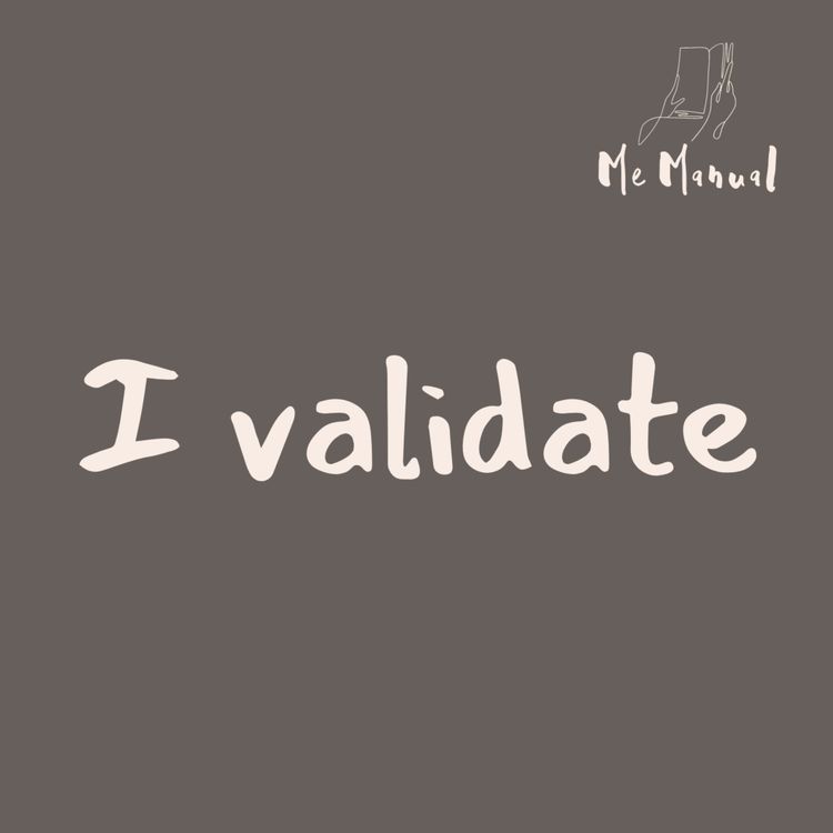 cover art for I validate