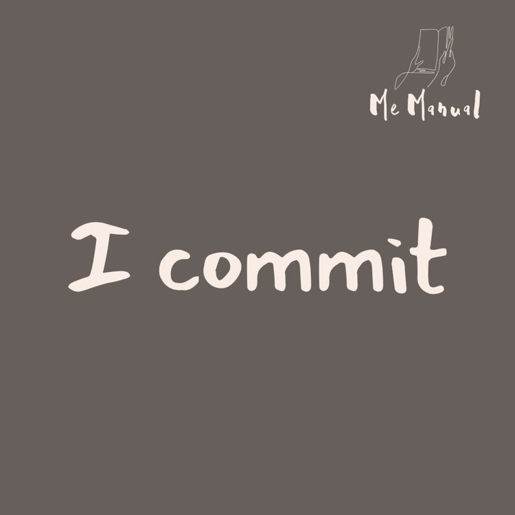 cover art for I commit