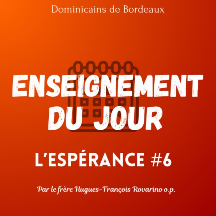 cover art for L'espérance - par le frère Hugues-François Rovarino