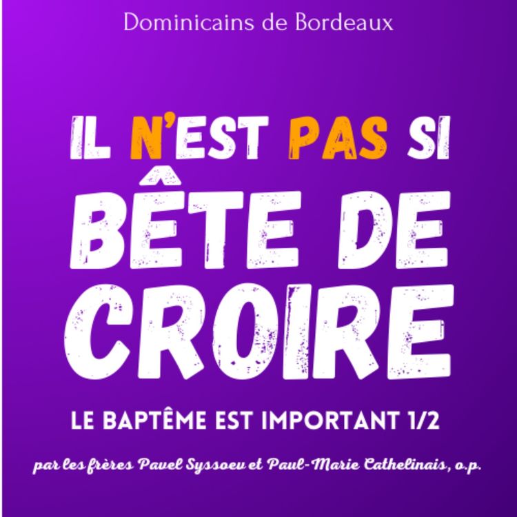 cover art for Le Baptême est important #1