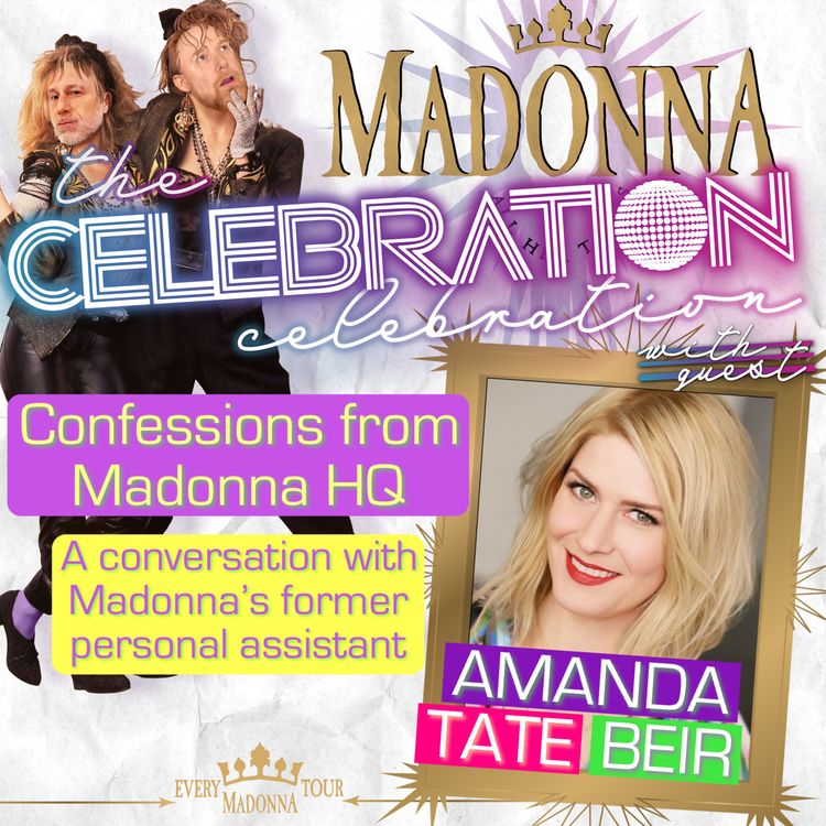 cover art for CONFESSIONS FROM MADONNA HQ: Former Assistant Amanda Tate Beir on Working for Madonna!