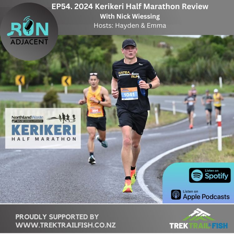 cover art for 2024 Northland Waste Kerikeri Half Marathon Review with Nick Wiessing