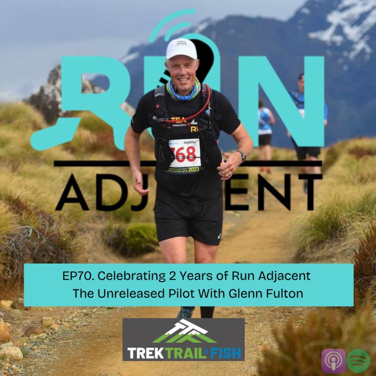 cover art for Celebrating 2 Years of Run Adjacent | The Unreleased Pilot Episode with Glenn Fulton