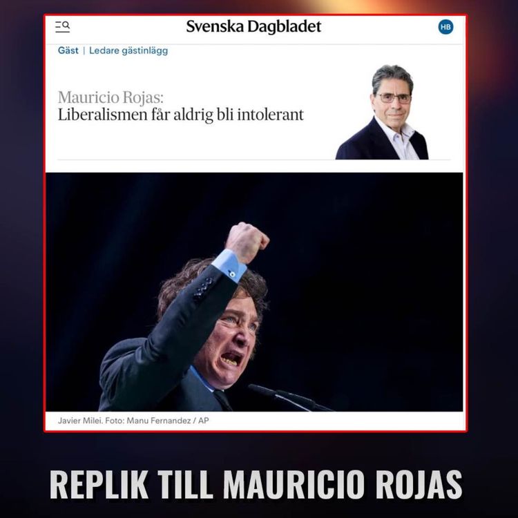 cover art for En ursäkt till poliserna i Örebro + Frågor till Mauricio Rojas