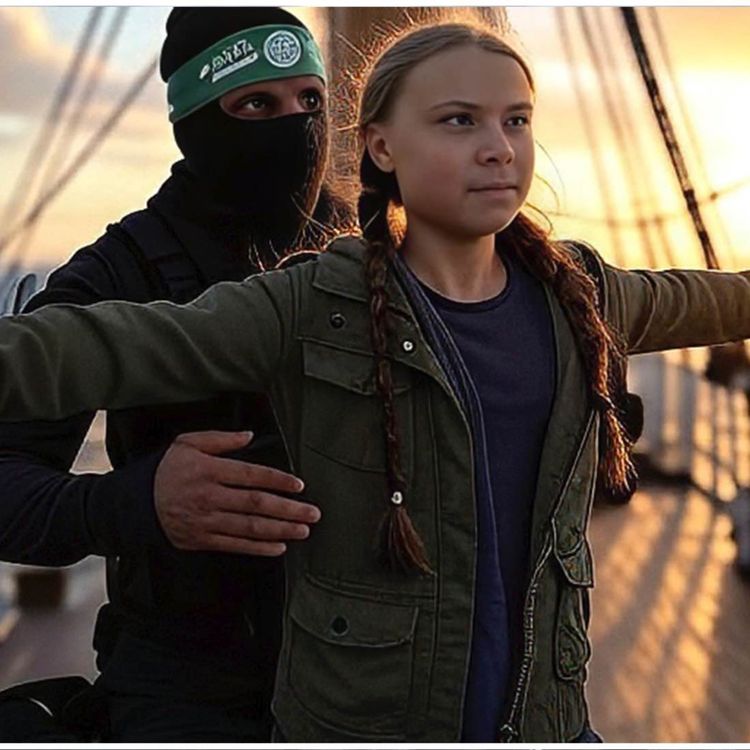 cover art for Greta Thunberg på lyxseglats för Freedom Flotilla – Svensk media deltar