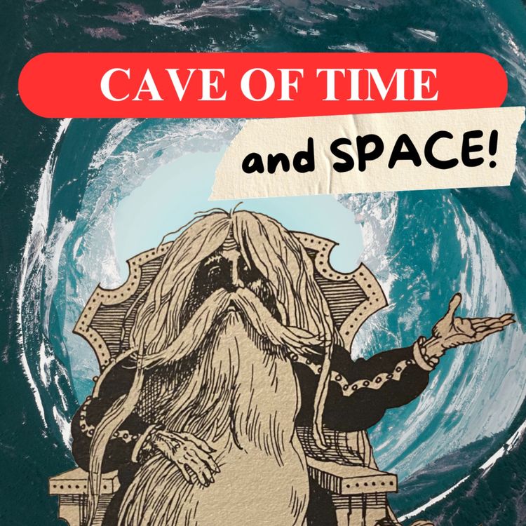cover art for 01--"The Cave of Time" by Edward Packard (Choose Your Own Adventure)