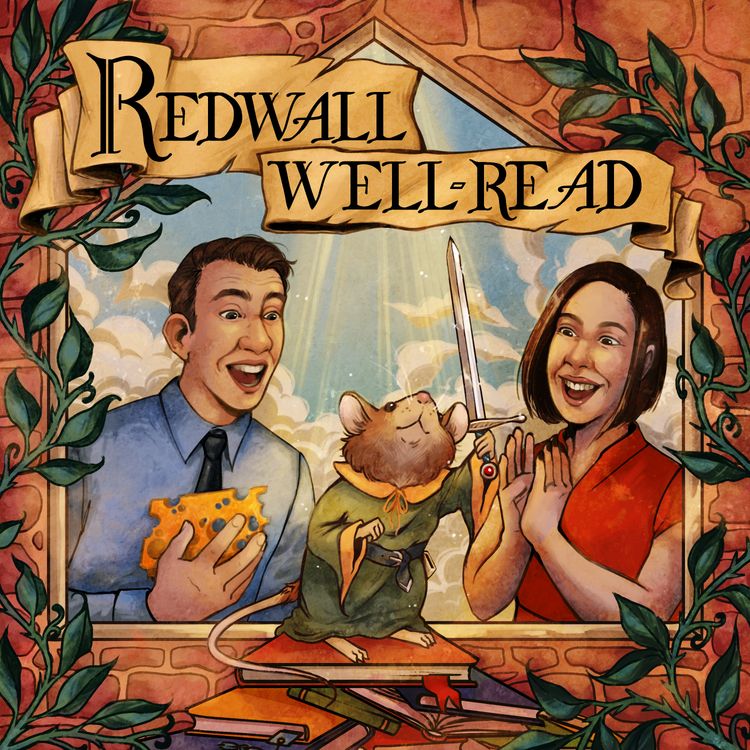 cover art for "Redwall" by Brian Jacques (Redwall #1)