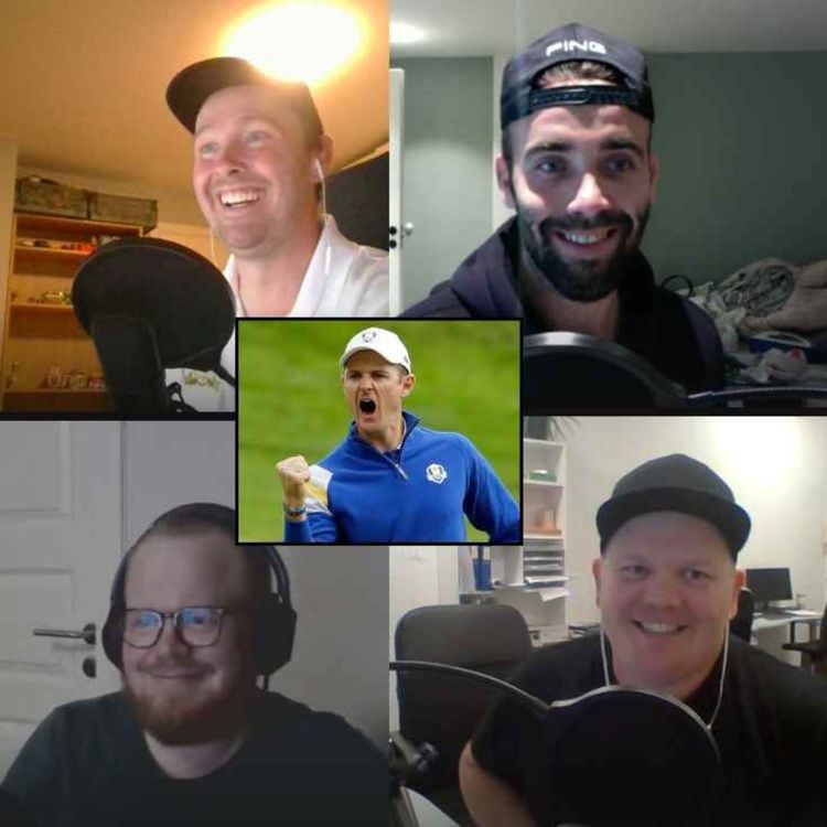 cover art for Episode #19: Ja, vi har fått en like fra Justin Rose!
