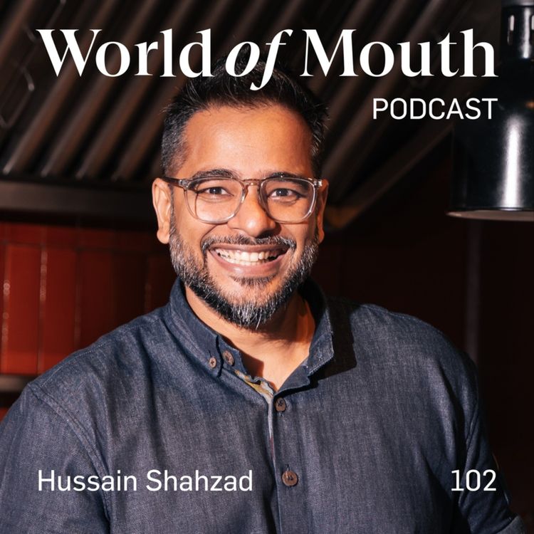 cover art for 102. New Indian cooking - Hussain Shahzad from Hunger Inc. in Mumbai