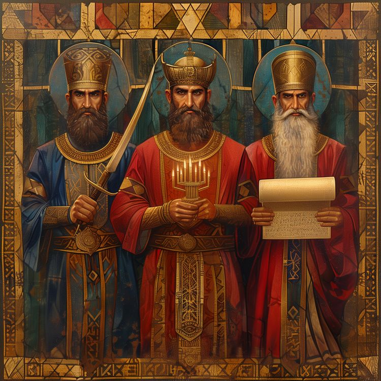 cover art for Messiahs, Romans, and Fires, Oh My