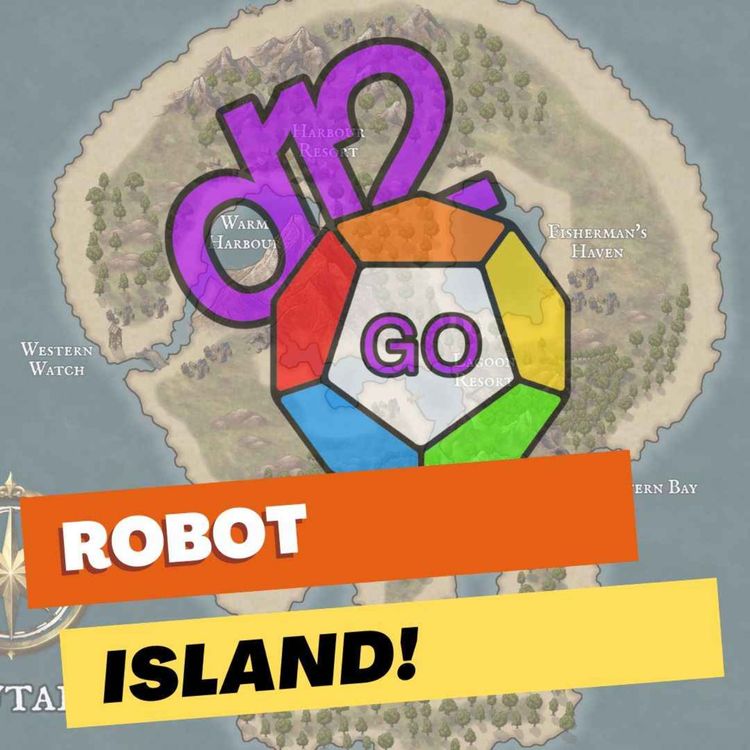 cover art for Robot Island! (Finale)