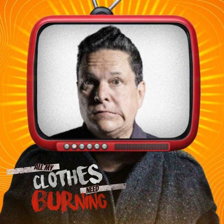 cover art for Dom Joly: Trigger Happy TV, Conspiracy Theories, and Surviving Bear Grylls