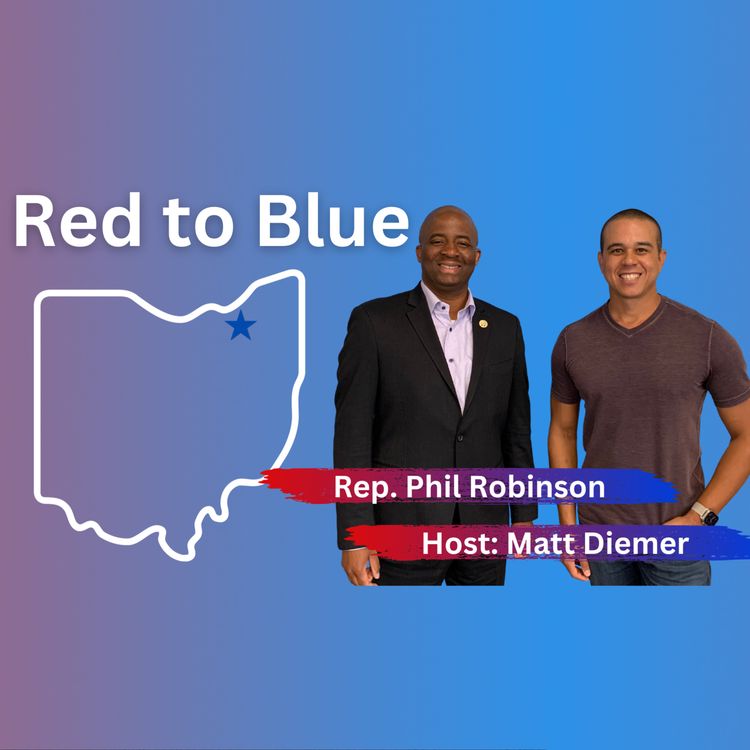 cover art for Flipping Districts Red to Blue w/ Rep. Phil Robinson