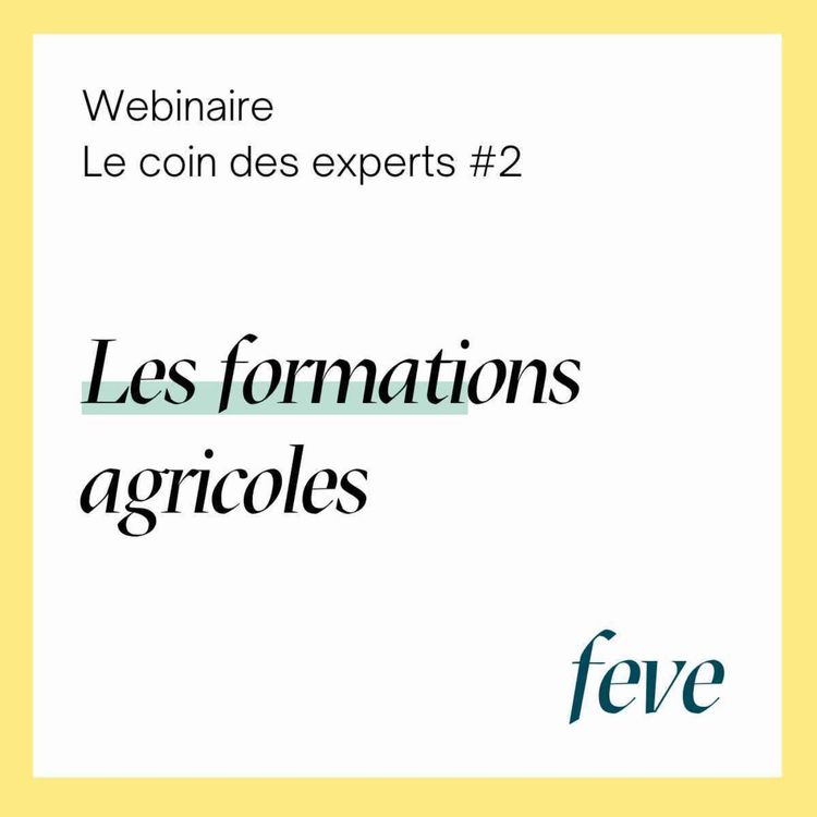 cover art for Les formations agricoles