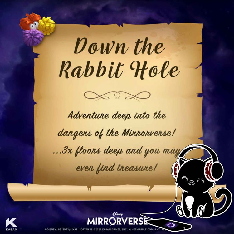 cover art for Neko Shorts - Misiones Mome Raths del Juego Disney Mirrorverse.