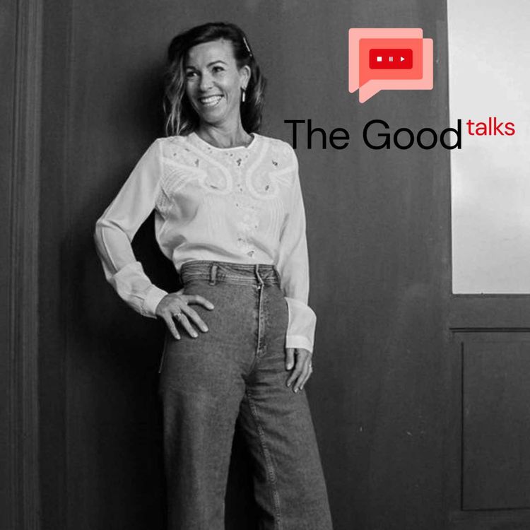 cover art for Good Talks with Sandrine on the importance of communities and seeing the extra in people!