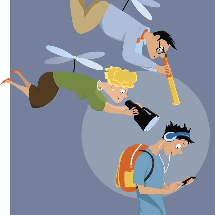 cover art for Ep 46 “Helicopter Parents”