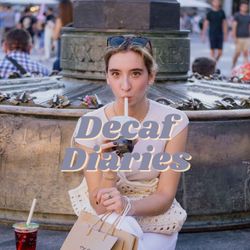 cover art for decaf diaries
