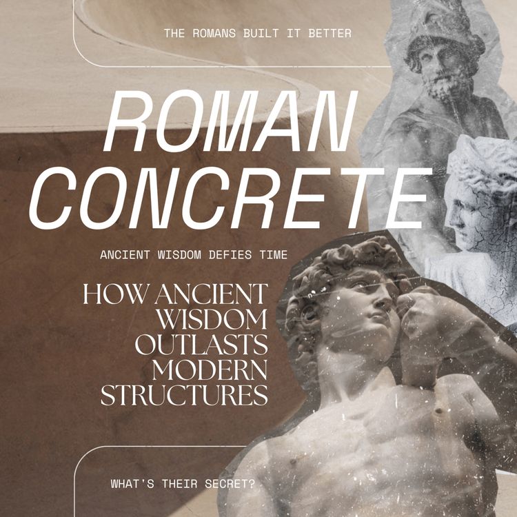 cover art for The Romans Built it Better: Roman Concrete-Where Ancient Wisdom Outlasts Modern Structures