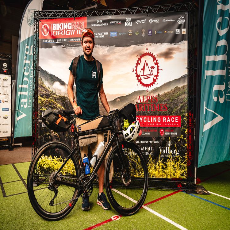 cover art for BikingMan Alpes Maritimes 2024 // Mon expérience sur cette épreuve de 1000km et 22000m de Dénivelé positif