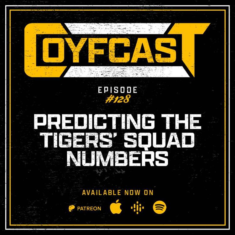 cover art for Episode #128 - Predicting The Tigers' Squad Numbers
