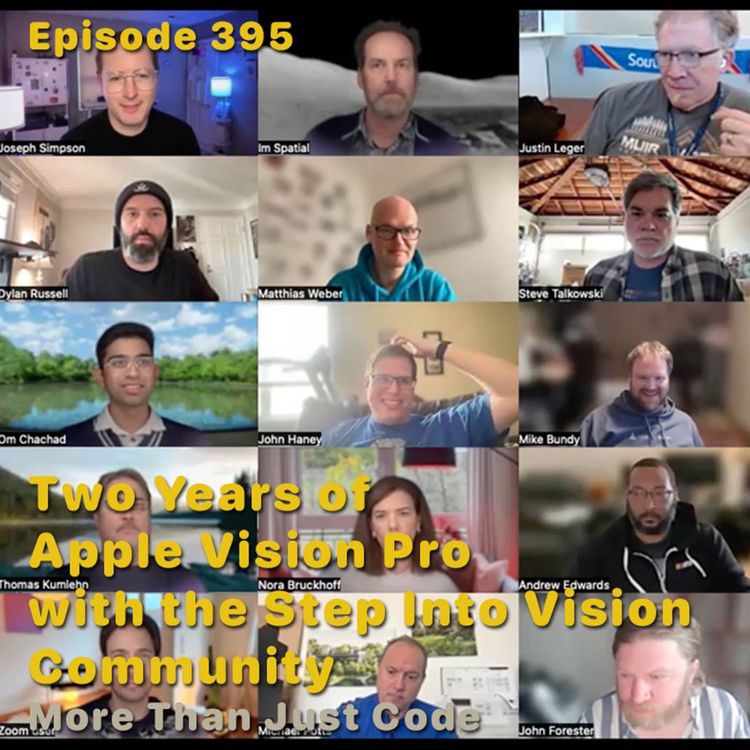 cover art for Two Years of Apple Vision Pro with the Step Into Vision Community