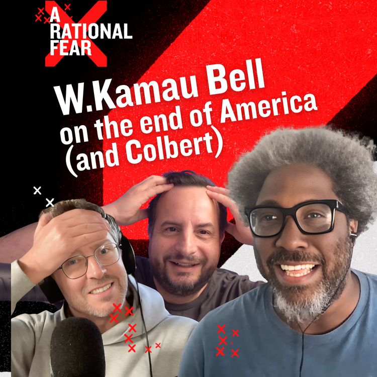 cover art for W.Kamau Bell on the end of America (and Colbert)