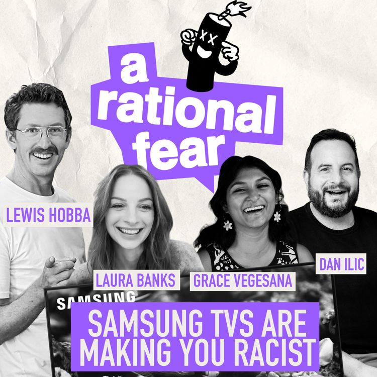 cover art for Samsung TVs are making you racist.