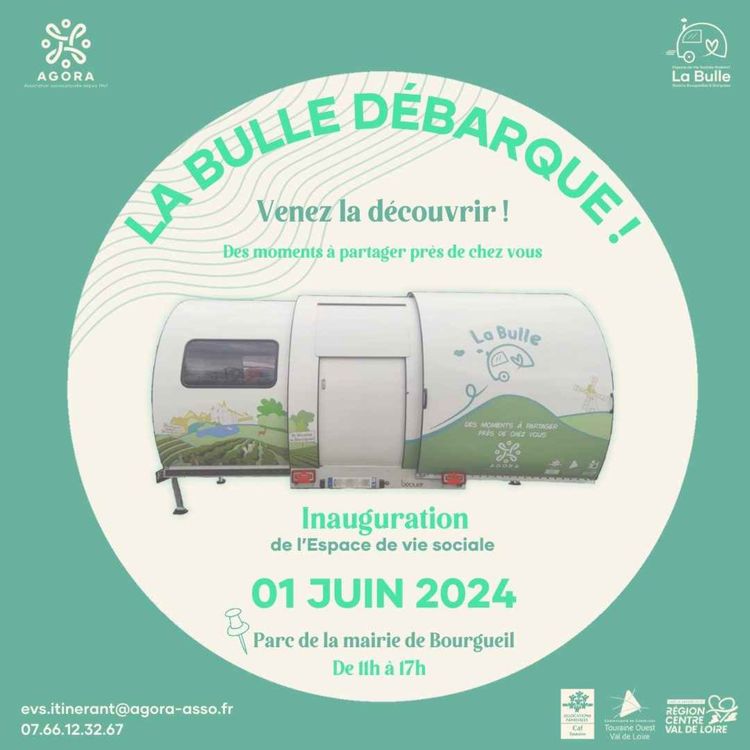 cover art for Indre-et-Loire. Bourgueil. Inauguration d’un espace de vie sociale - Magalie Rose - vendredi 31 mai 2024