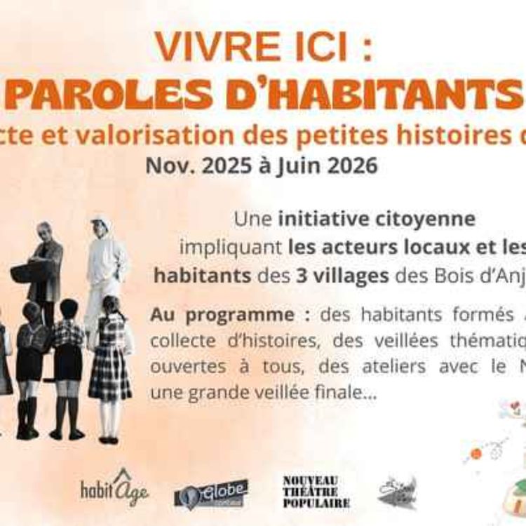 cover art for Les Bois-d’Anjou. Vivre ici : la parole aux  habitants des Bois d’Anjou - Cécile Gouëset - mardi 10 février 2026