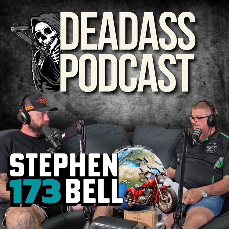 cover art for Ep.173 - Stephen Bell - Motorcycle the World Pt.14