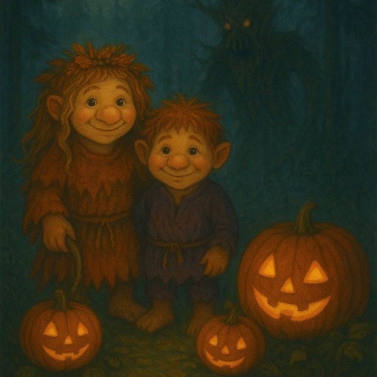 cover art for Stentrollen - Halloween i Sagoskogen