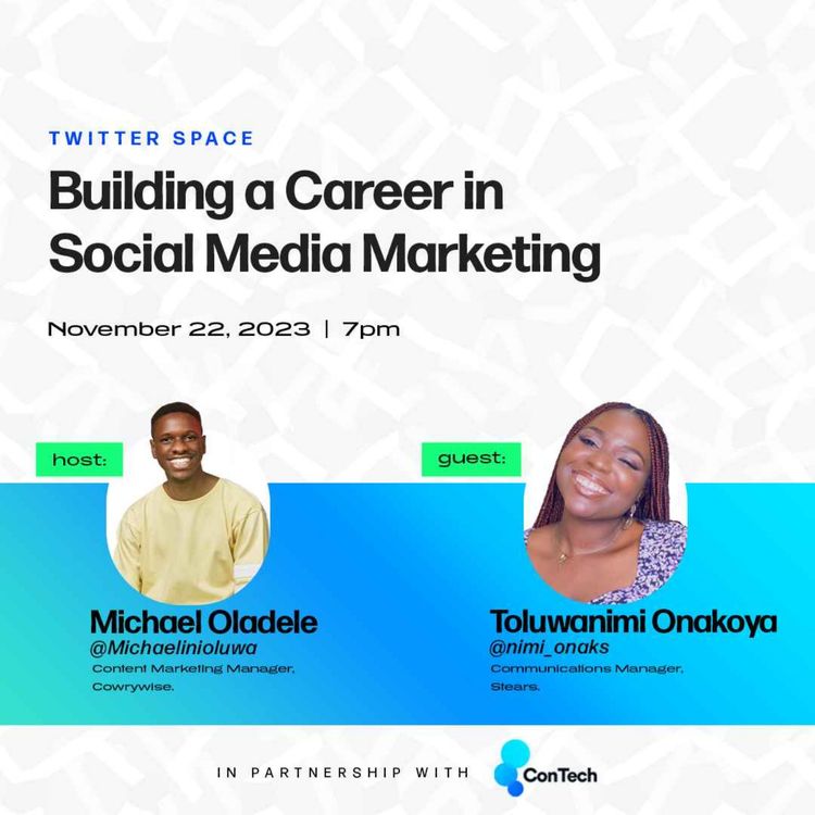 cover art for Building a Career in Social Media Marketing