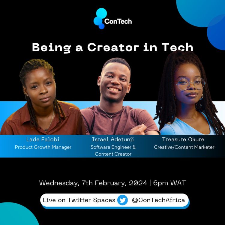 cover art for Being a Creator in Tech