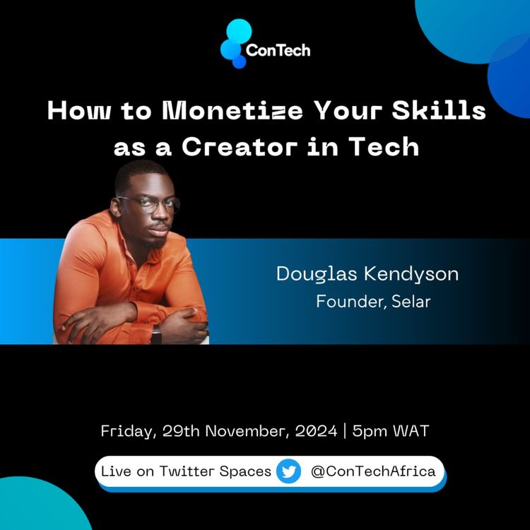 cover art for How to Monetize your Skills as a Creator in tech