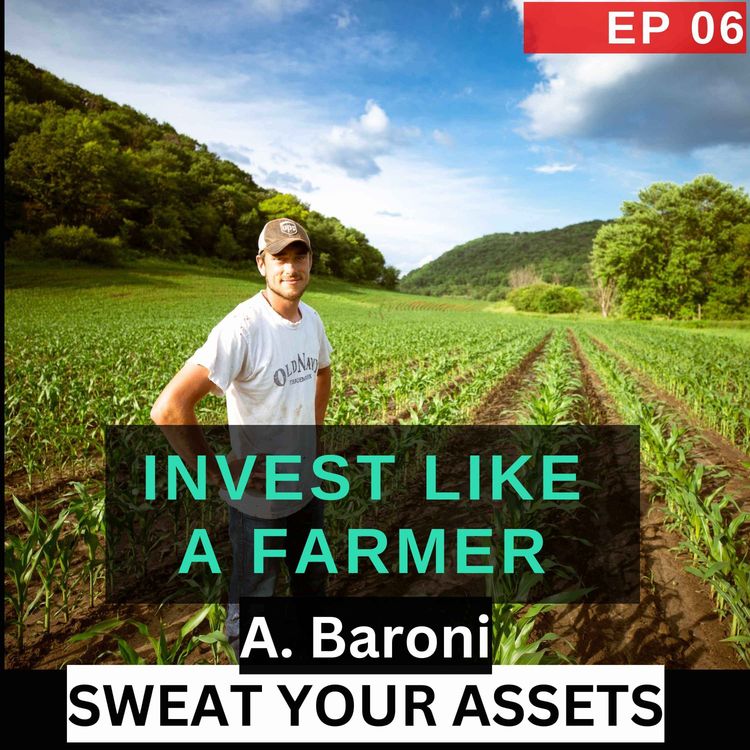 cover art for Invest like a Farmer, by Alessandro Baroni