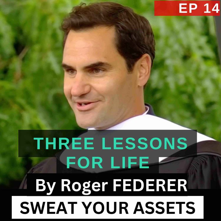 cover art for Roger Federer - 3 Tennis Lessons for Life