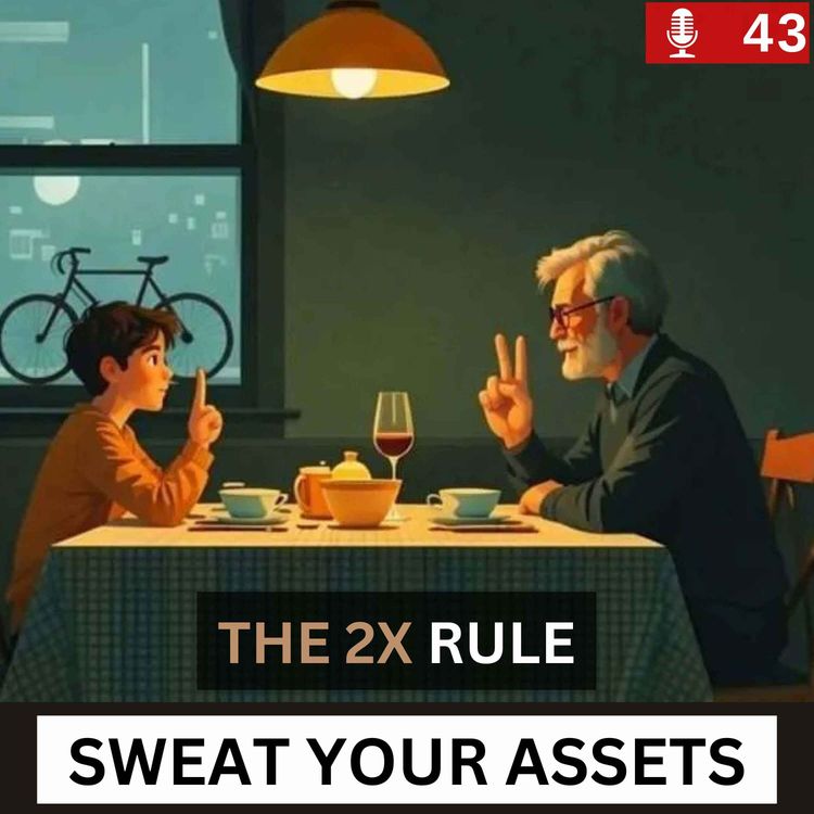 cover art for The 2X rule. If you cannot afford to buy it twice, you cannot afford it at all